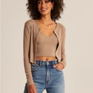 Abercrombie & Fitch Tank and Sweater Set